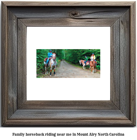 family horseback riding near me in Mount Airy, North Carolina